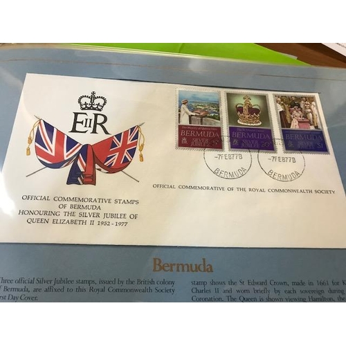 685 - A collection of Royal Commonwealth first day covers. (12 in total)