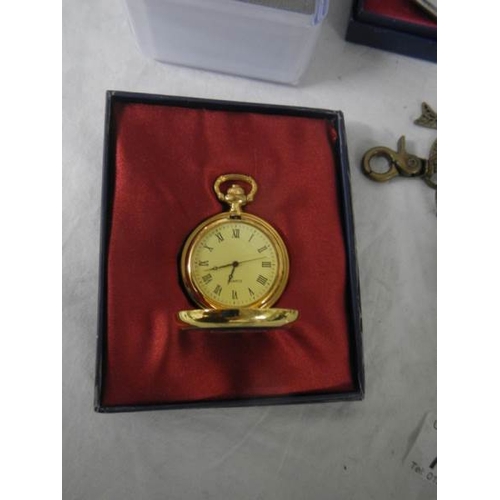 737 - A quantity of ladies and gents wrist watches, miniature ball clock etc.,