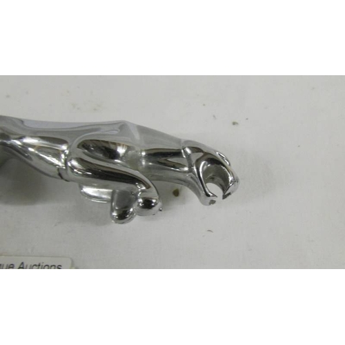 151 - A small Jaguar car mascot (sports model).