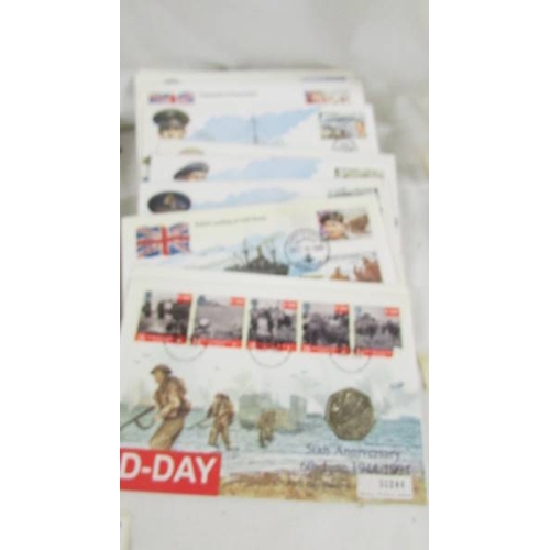 164 - Twenty V E day first day covers.