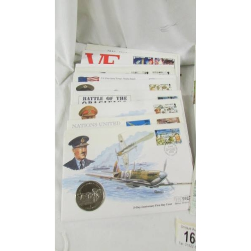 164 - Twenty V E day first day covers.