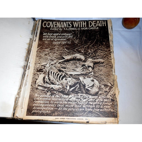 175 - A copy of Covenants of death (front piece loose, loss to bottom of spine, marks to cover)