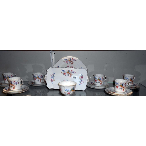 180 - A Royal Worcester Hammersley 21 piece teaset