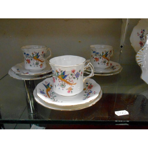 180 - A Royal Worcester Hammersley 21 piece teaset