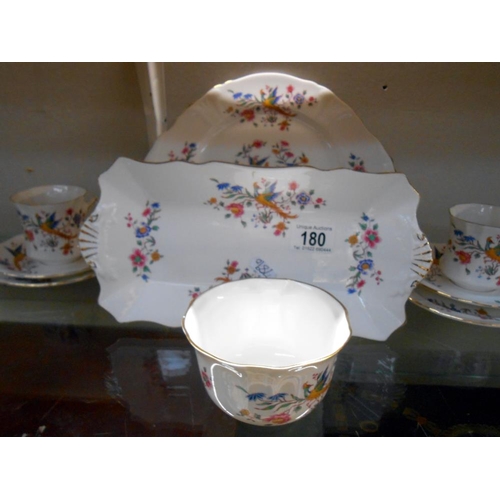 180 - A Royal Worcester Hammersley 21 piece teaset