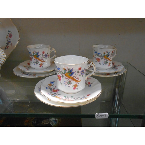 180 - A Royal Worcester Hammersley 21 piece teaset