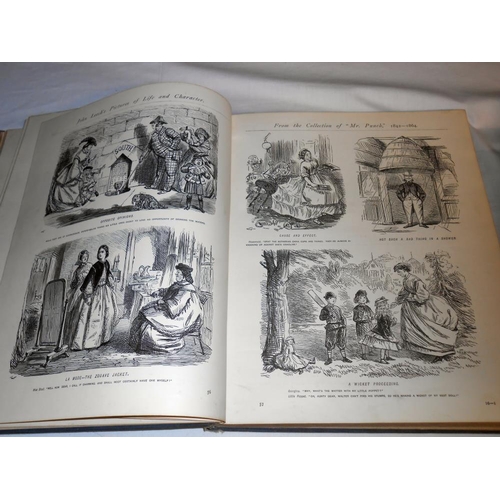 194 - 3 Punch related books including Punch Almanacs 1842-1861, Punch 1927 July-December and Punch picture... 