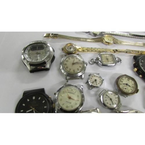 2049 - 25 manual wind and quartz watches.