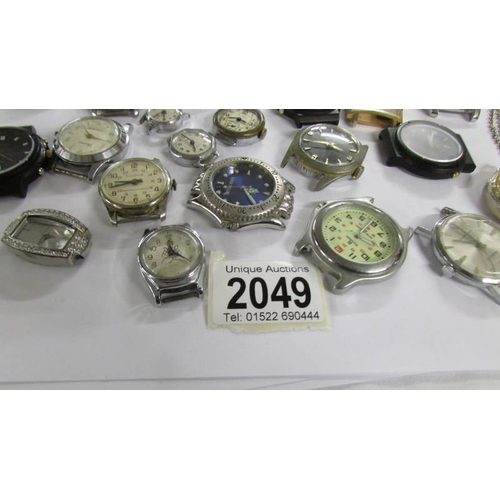 2049 - 25 manual wind and quartz watches.