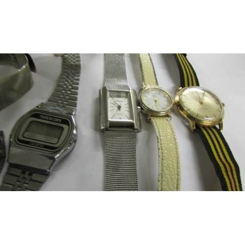 2051 - A Vintage Swatch 4275-P tennis grid watch and other watches.