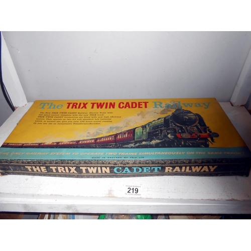 219 - The Trix Cadet model railway set