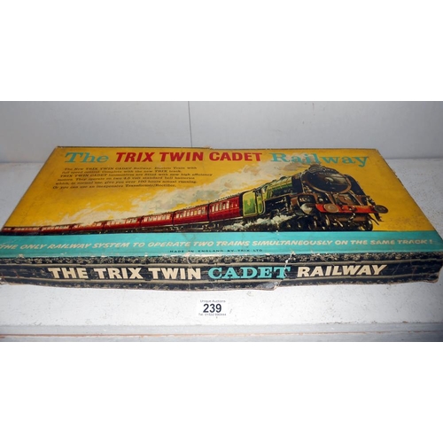 239 - The Trix Cadet model railway set