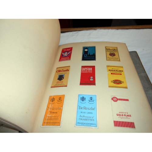 260 - A collection of cigarette carton cuttings