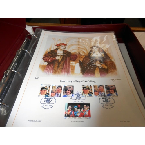 262 - A box of approximately 38 limited edition first day lithographs & collection of approximately 75 vin... 