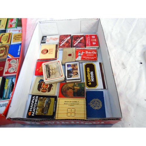 273 - A quantity of assorted matchboxes and matchbooks