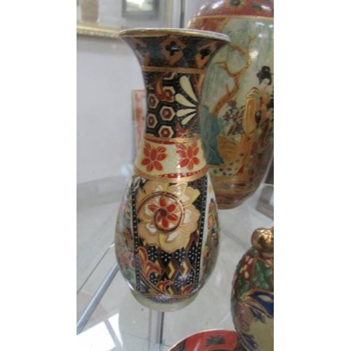 1130 - 7 Assorted size Chinese vases, 2 a/f.