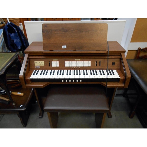 496 - An Amlborn electric organ