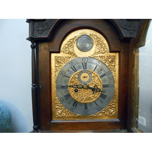 505 - An 18c 8 day longcase clock by Peter Jensen 1782