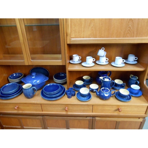 520 - A quantity of Denby dinnerware and other dinner ware, also includes 11 piece Hornsea coffee set (mis... 