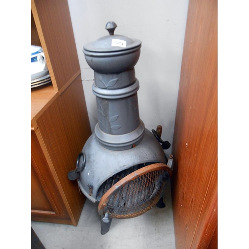 523 - A Chimenea, height 88cm