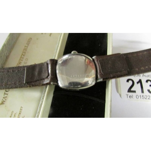 2133 - A Tudor wristwatch marked 672556 873, not working.