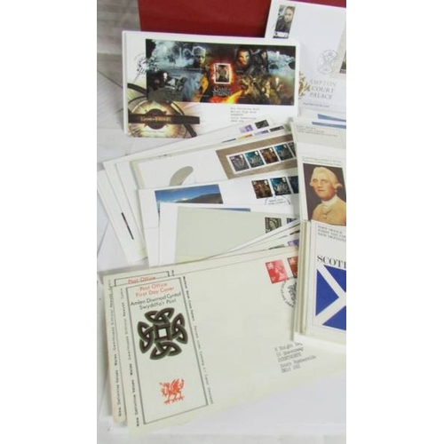 2138 - A mixed collection of first day covers ranging from 1968 - 2018 including some rarer examples.