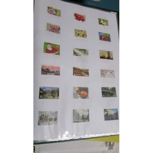 2139 - Ten albums of stamps including Poland, Szechoslovakia, Singapore, Malasia etc.,