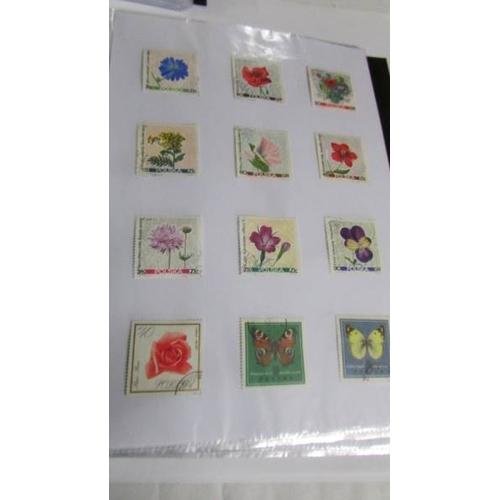 2143 - Ten albums of stamps including France, Russia, Poland, Hungary etc.,