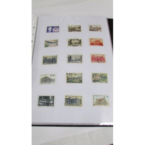 2143 - Ten albums of stamps including France, Russia, Poland, Hungary etc.,