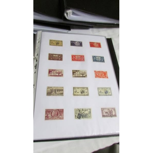 2143 - Ten albums of stamps including France, Russia, Poland, Hungary etc.,