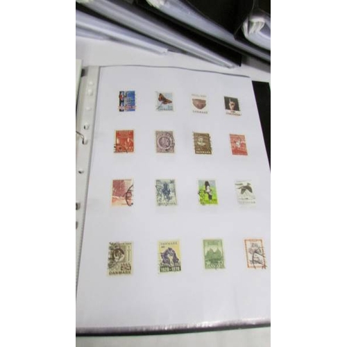 2143 - Ten albums of stamps including France, Russia, Poland, Hungary etc.,