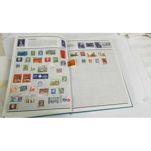 2146 - 6 albums of mixed world stamps.