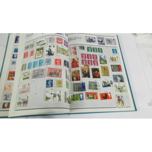 2146 - 6 albums of mixed world stamps.