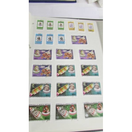 2146 - 6 albums of mixed world stamps.