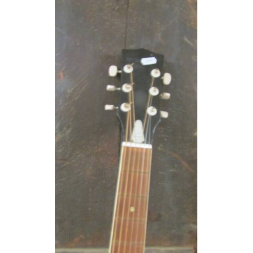 2355 - A vintage acoustic guitar, Penguin Regd. trademark.