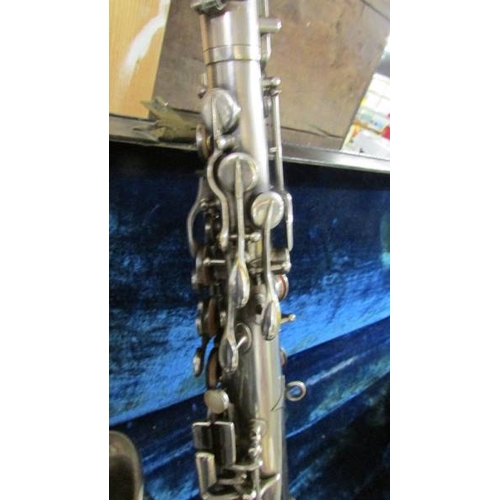 2369 - A 1943 Couesnon Paris Model No.3 Alto saxophone in case.