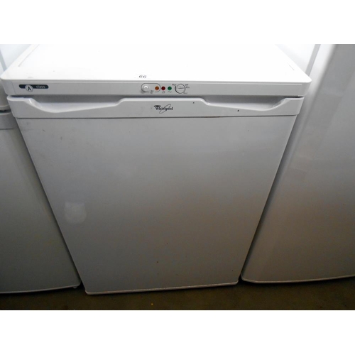 66 - A Whirlpool under counter freezer