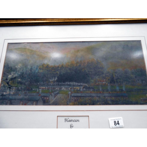 84 - A gilt framed print 'Blaenavon' by William Gidwell