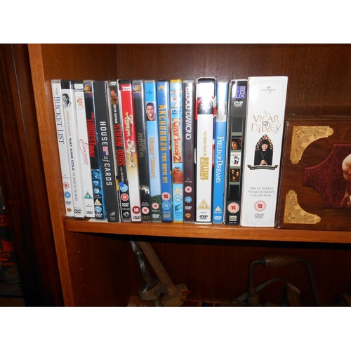 97 - A collection of dvds including Inspector Morse complete case files etc.