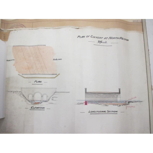 2410 - A large collection of rolled up design drawings for Lincolnshire bridges, mainly from 1920/30/40's b... 