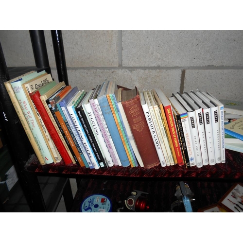 111 - 2 shelves of assorted books including 3 fairy books by Mary Cicely Barker and 4 books from the libra... 