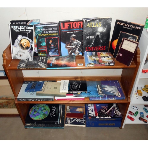 135 - A quantity of space and astronomy related books