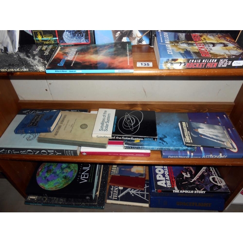 135 - A quantity of space and astronomy related books