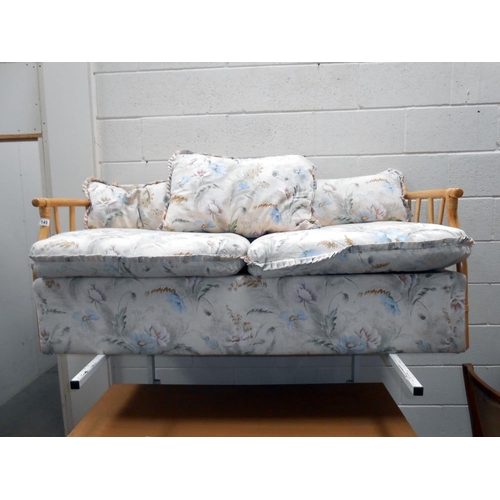 149 - A bamboo conservatory sofa/settee