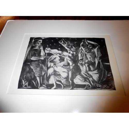 2302 - Pablo Picasso (1881-1973) Collection of 6 prints Vollard suite mainly nudes circa 1956. All mounted ... 