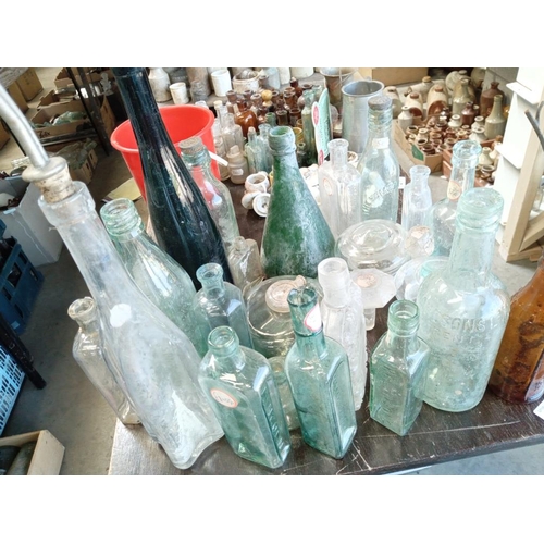 30 - A good lot of Lincoln & other decorative bottles