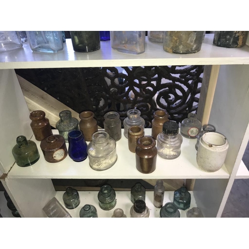 54 - 6 shelves of potion bottles