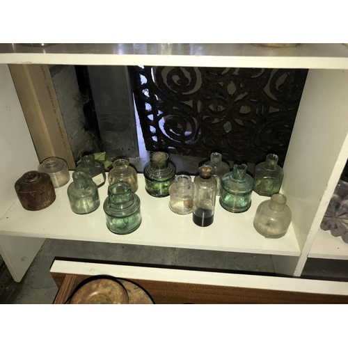 54 - 6 shelves of potion bottles