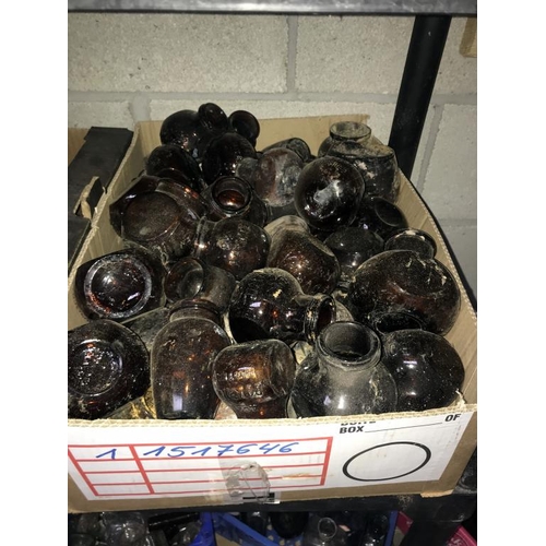 80 - 2 boxes of clean Bovril jars