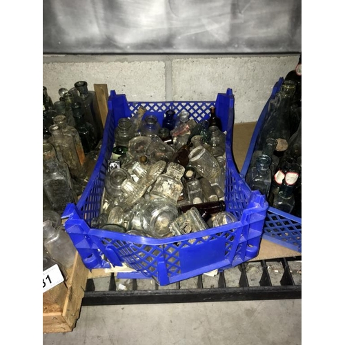 81 - 3 boxes of small potion bottles